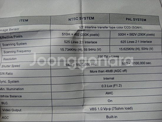 1/3" sony 270k 330TV Sony Supe...--2
