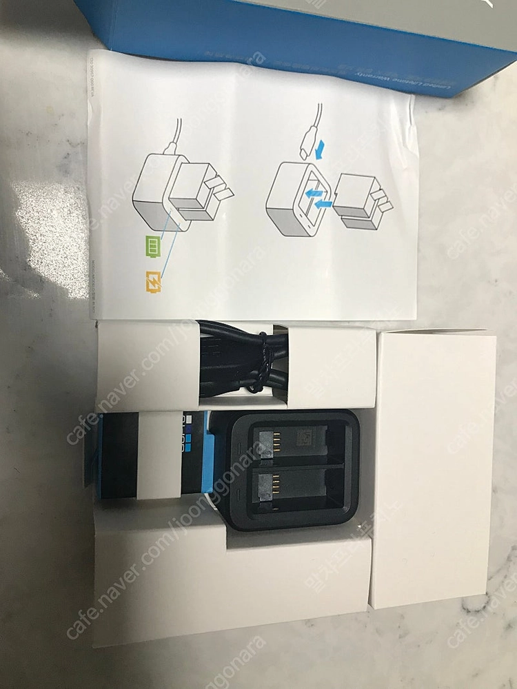상태 최상) 고프로10 + 듀얼충전기 등등 일괄 이미지