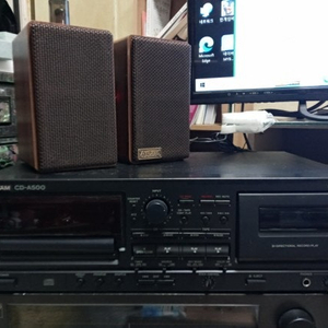 TASCAM CD-A500 CD 카세트 데크 플레이어