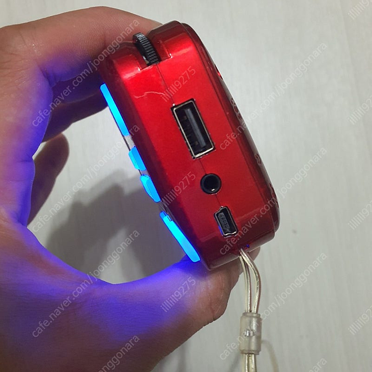 인켈 IK-WR40 휴대용 스피커 라디오--2