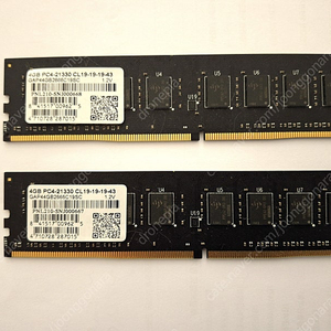 Geil DDR4 4G PC4-21330 CL 19 2개