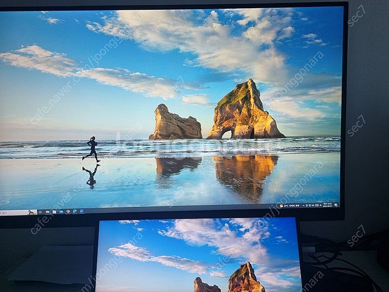 LG QHD 32인치 모니터 및 보조모니터(포터블모니터...--0
