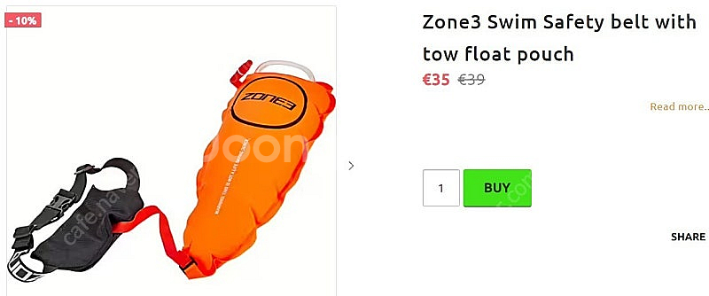 ZONE3 수영부이및 벨트 파우치--5