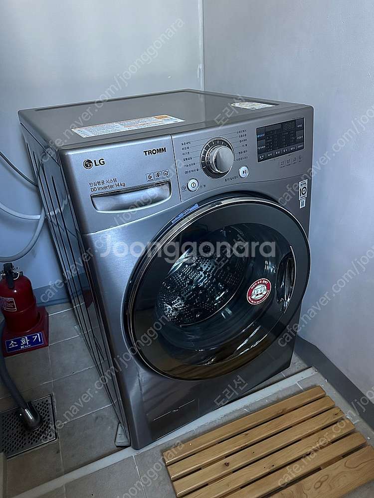 LG 트롬 세탁기 14kg 상태좋음--0