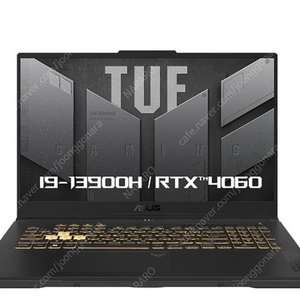 에이수스 2023 TUF 게이밍 노트북 17인치 RTX4060 (FX707W4-LL017)