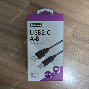 fellowes USB 2.0 A-B 타입 3M- 3000