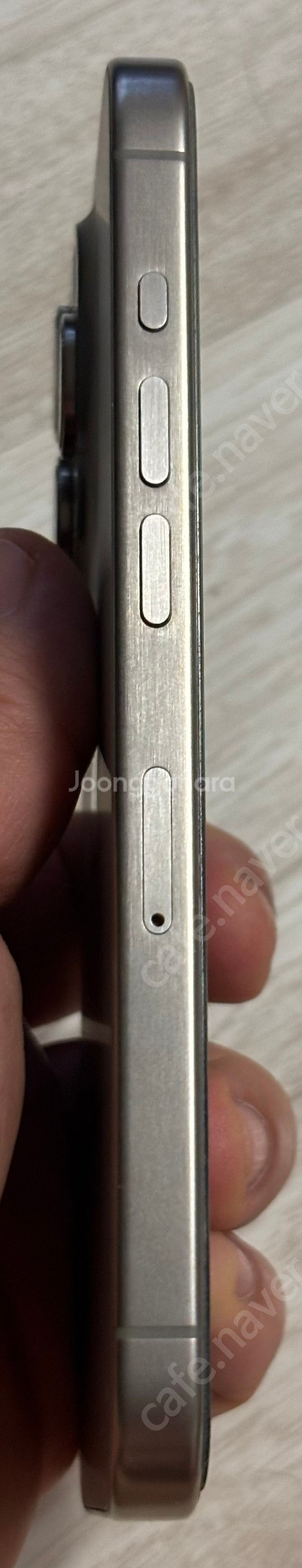 아이폰15 프로 128G 네츄럴 (배터리 100%, 사이클수 12)--5