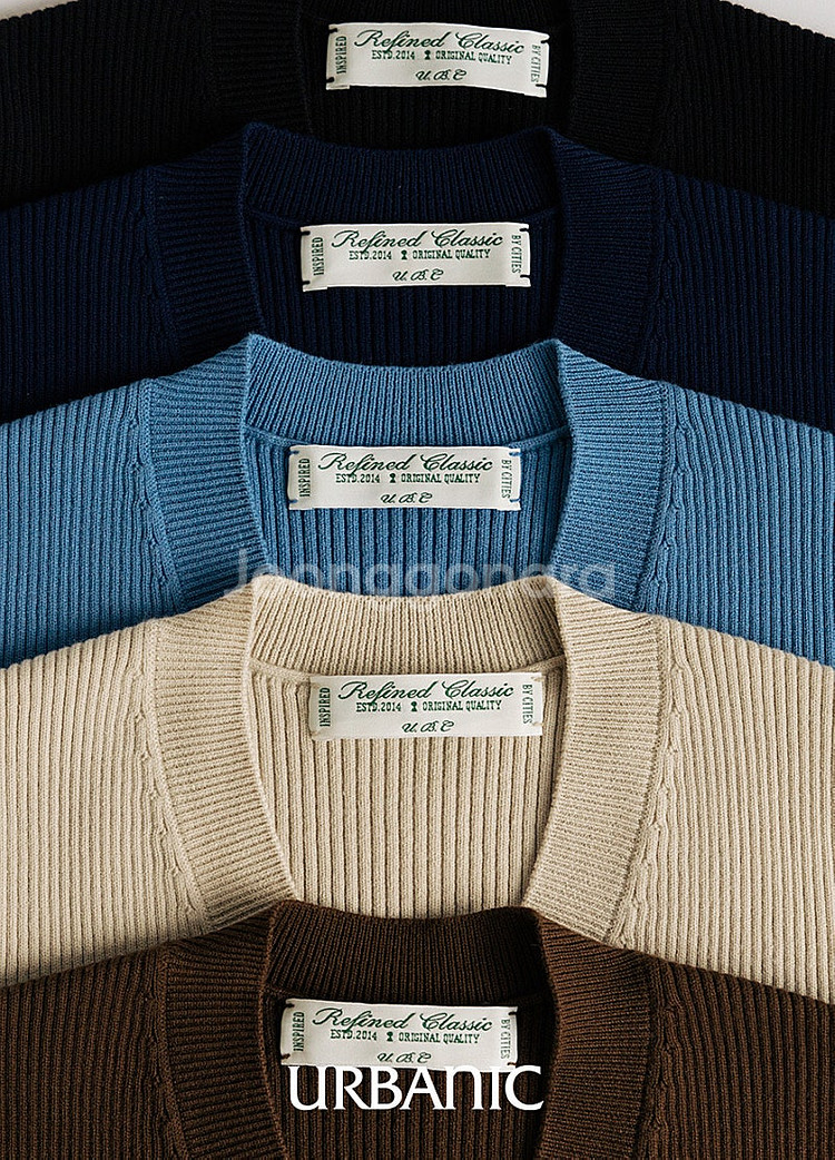 얼바닉30 Torino V-neck 브이넥 니트 - 네...--2