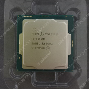 i3 10100F 10세대 CPU