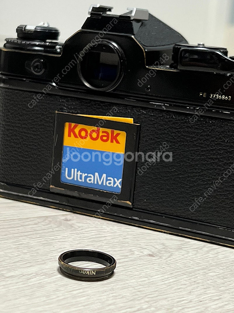 니콘 fe 필름카메라 50mm f1.8(플래쉬 포함)--3