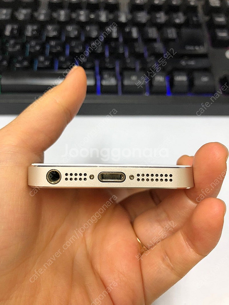 156647 아이폰5S 골드 SSS급 32GB 배터리성...--6