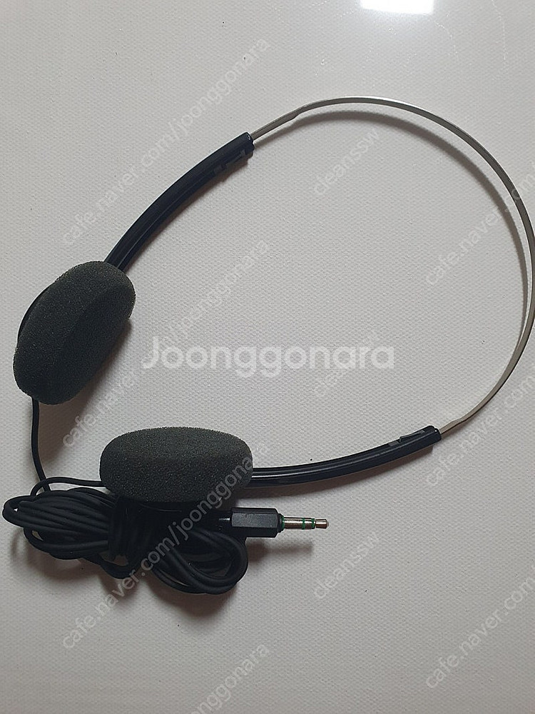 소니 빈티지 스틸 밴드 헤드폰 mdr-005--0