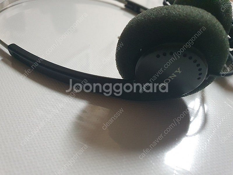 소니 빈티지 스틸 밴드 헤드폰 mdr-005--2