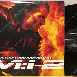 LP ; OST - mission: impossible 2 미션 임파서블 영화 사운드트랙 엘피 음반