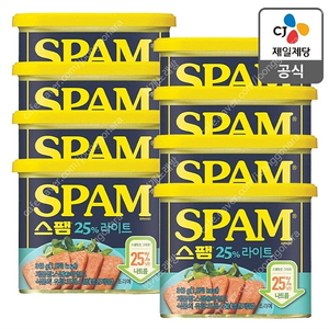 당일발송)스팸 큰캔340gx40캔당 무료배송13만원 당일발송 내일수령 닭가슴살 25프로라이트