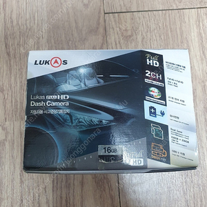 새제품) 루카스 LK9350 2채널 블랙박스 판매 (메모리 80G 포함)