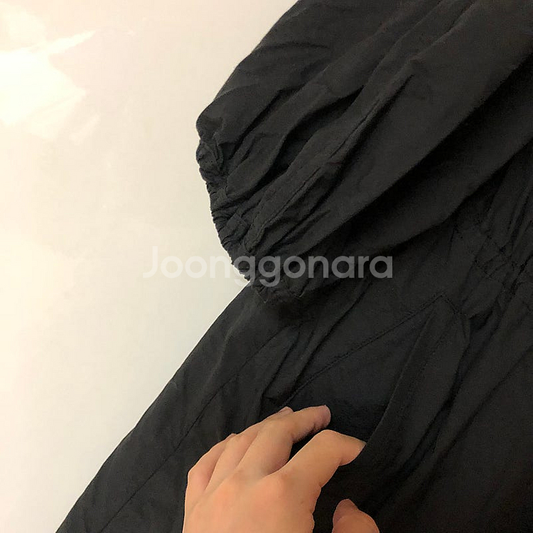 스미스11 스미쓰11 바스락 벌룬 퍼프소매 야상점퍼 자...--2