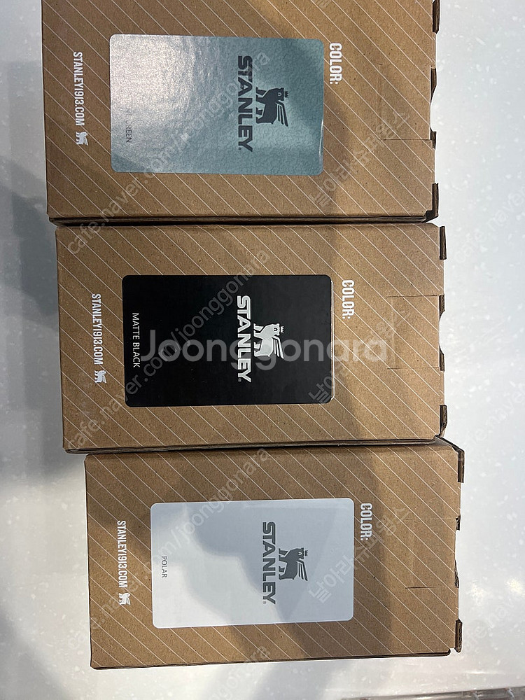 스탠리 비어파인트 텀블러 473ml 화이트/블랙/카키--0