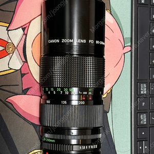 캐논 FD 80-200 f4 렌즈 팝니다 10만원