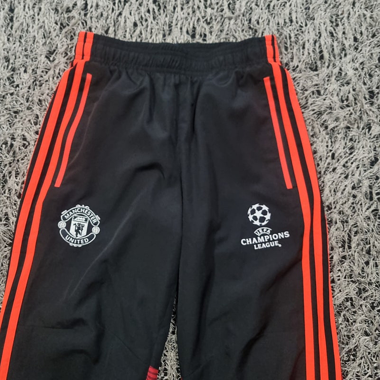 아디다스 맨유 우븐팬츠, 트레이닝바지 155, 092506 이미지