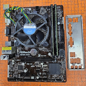 인텔i3-4130 + ASROCK H81M + DDR3 4기가 X2개 (택포2만원)