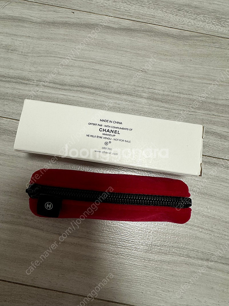 (정품/미사용)샤넬뷰티 립 파우치--0