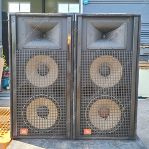 (JBL)제이비엘 SR4733A 15인치더블 1200W JBL중고스피커 #150만