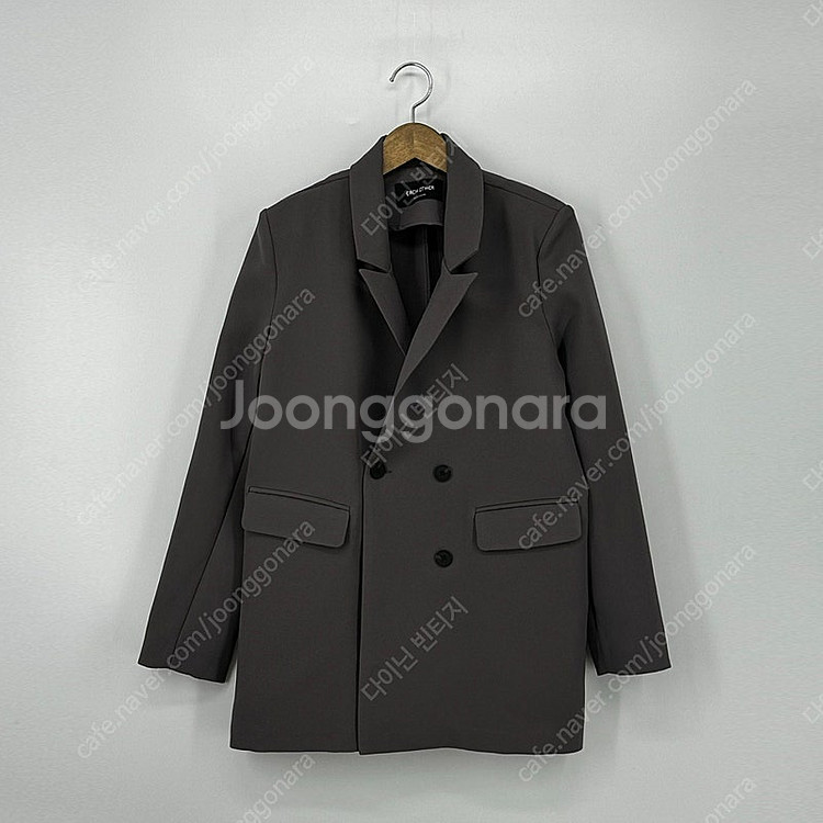 더블 버튼 자켓 블레이저 (F size / GRAY)--0