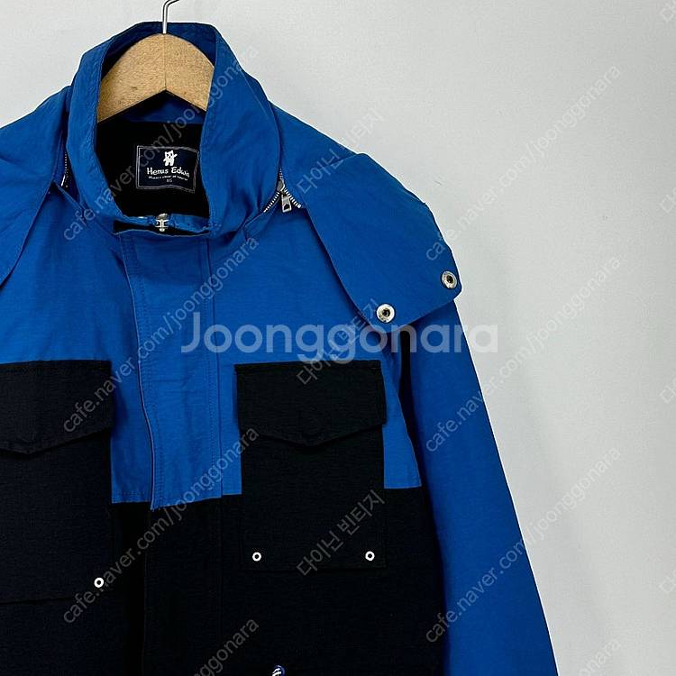 헨어스 에드윈 바람막이 점퍼 (95 size / BLU...--3