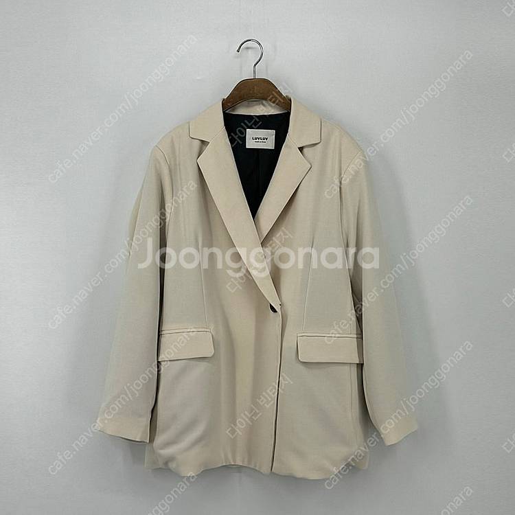 베이직 자켓 블레이저 (F size / IVORY)--0