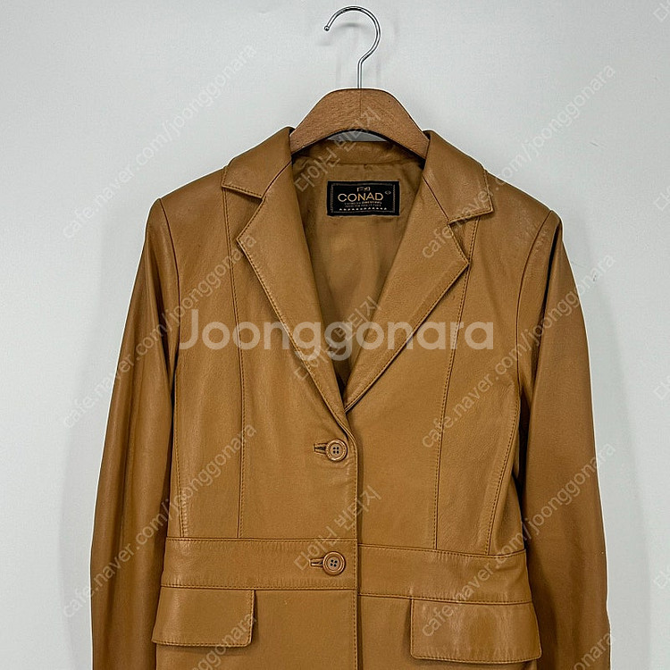 빈티지 가죽 자켓 (82-92-155 size / BR...--4