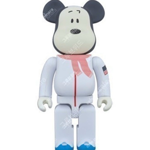 베어브릭 스누피 1000 우주비행사 Bearbrick x Peanuts Snoopy Astronaut 1000% Multi