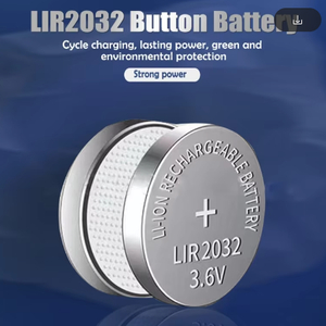 LIR2032 3.6V 리튬 코인 배터리 건전지, 차키 배터리