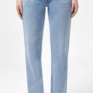 에이골디 AGOLDE Blue Lana Mid-Rise Vintage Straight Jeans