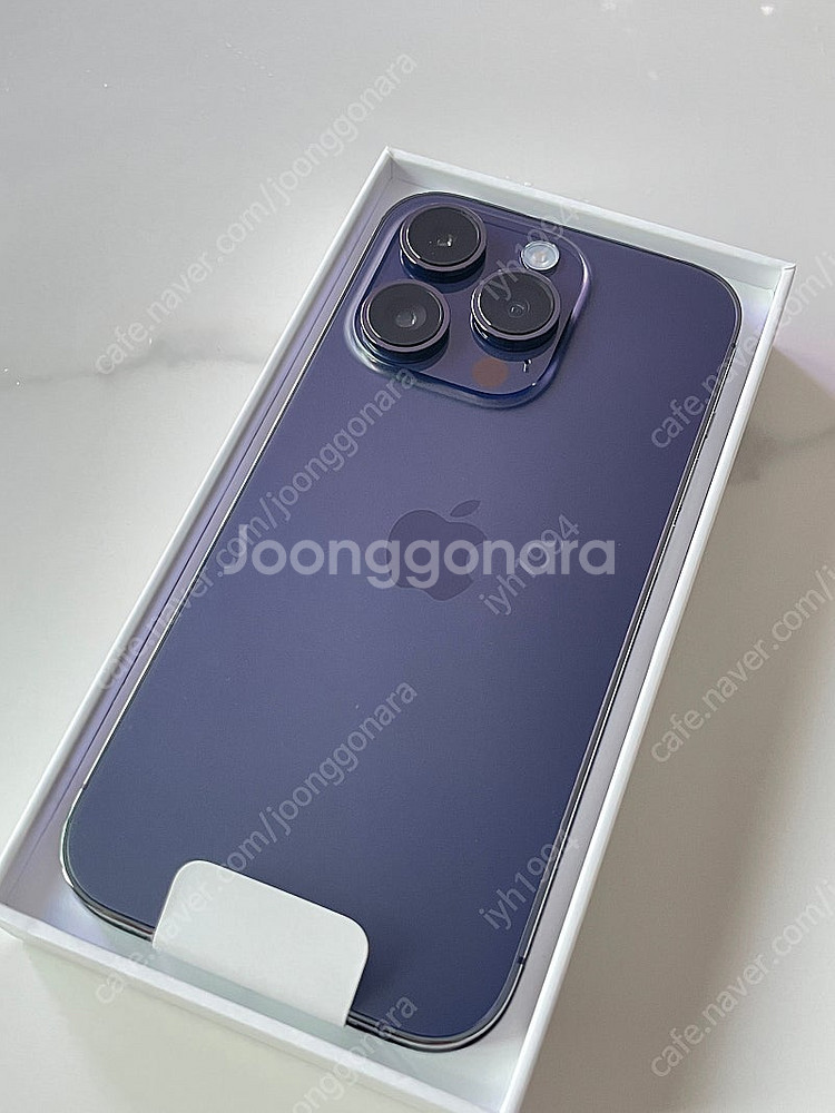 아이폰14pro 딥 퍼플 128GB 특S급 풀박스 급매--1
