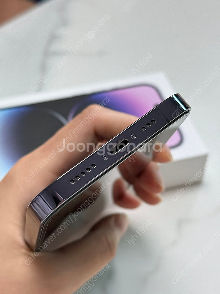 아이폰14pro 딥 퍼플 128GB 특S급 풀박스 급매--5