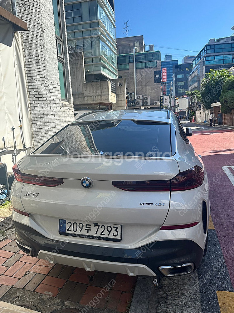BMW X6 i40 (개인리스 차량 9-12개월 렌트)--2