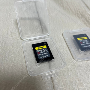 소니 toughG 160gb 터프 메모리