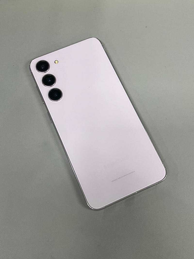 갤럭시S23플러스 라벤더 256G 미파손 무잔상 실사용...--1