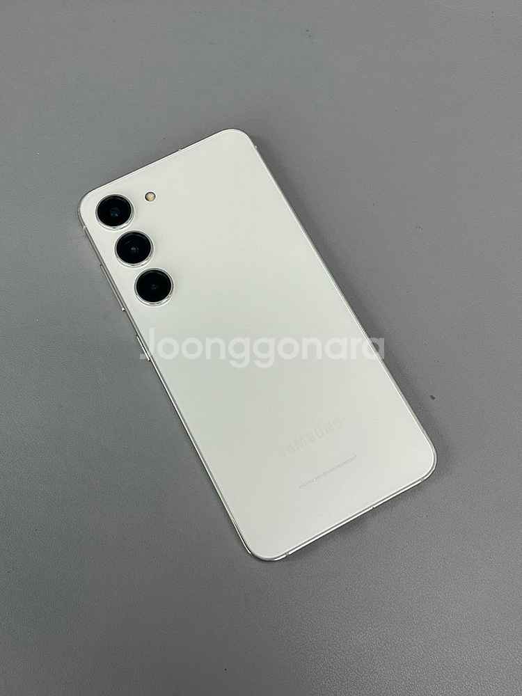 갤럭시S23 크림 256G 미파손 무잔상 무기스 외관 ...--0