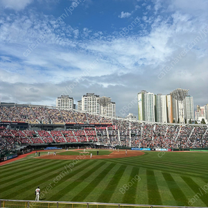 9월 26일 롯데 vs 두산 사직야구장 내야필드