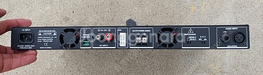 PRO DIGI 4800 가락전자 디지털 PA앰프 48...--1