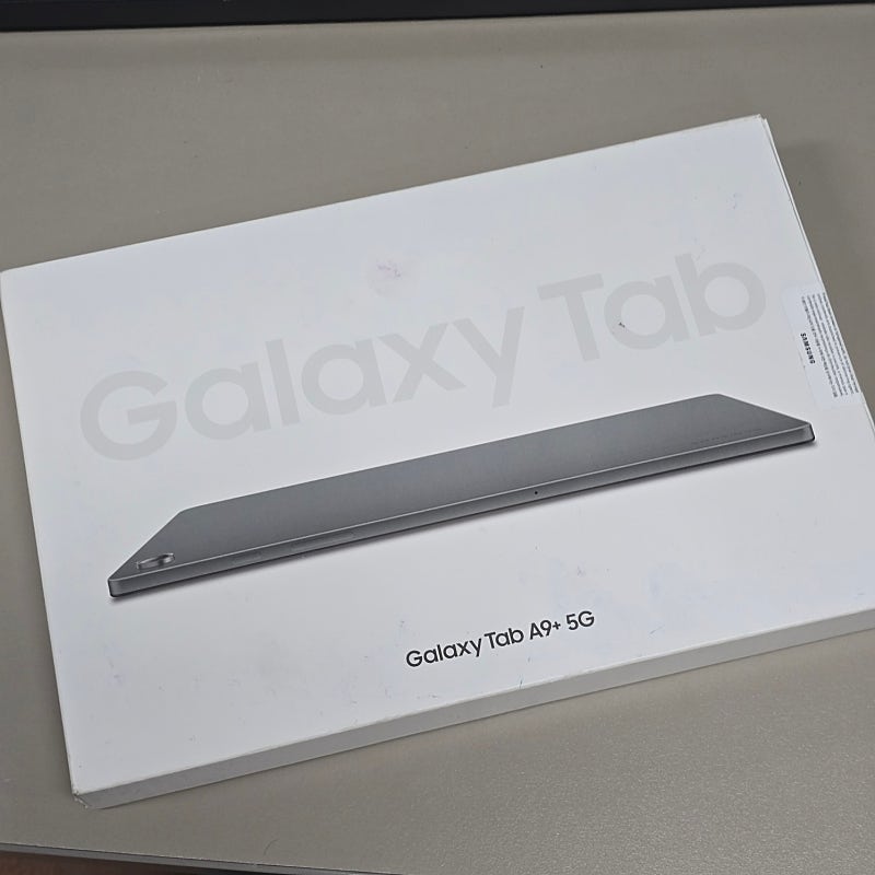 갤럭시 탭A9플러스 그라파이트 64G 미개봉 27만 에...--0