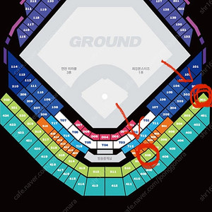 [1루, 최강야구] 3층 내야 2, 3, 4연석 판매