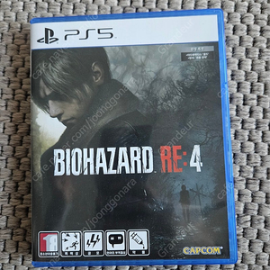 PS5 바이오하자드 RE4 팝니다.