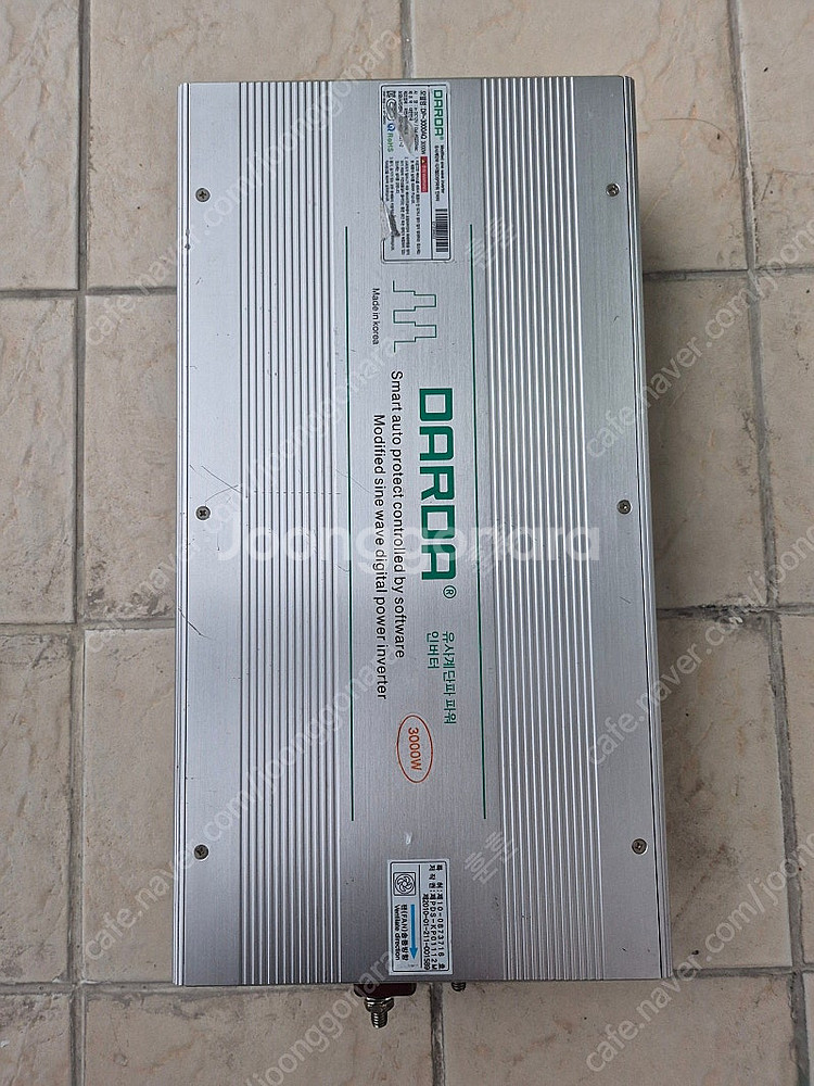 다르다 유사계단파 12V 3000W 팝니다.--0