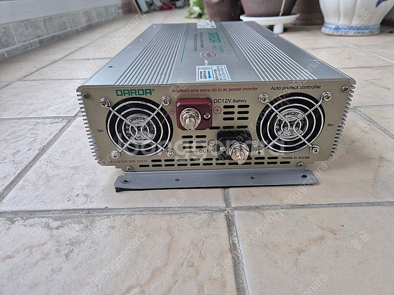 다르다 유사계단파 12V 3000W 팝니다.--1