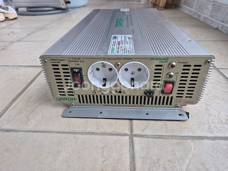 다르다 유사계단파 12V 3000W 팝니다.--2