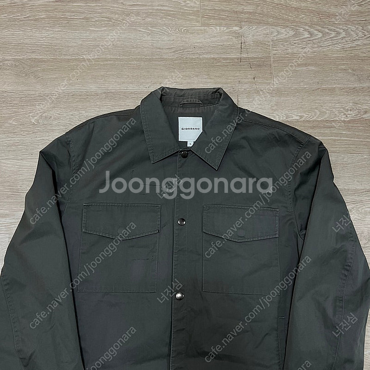지오다노 남성 포켓 트러커 자켓 100 L--1