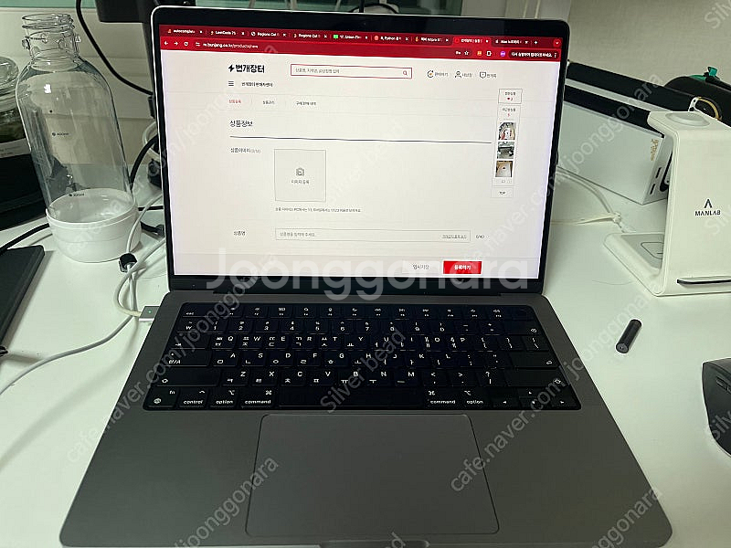 맥북프로 m1pro 14인치 16g/512g 스그 a급--2